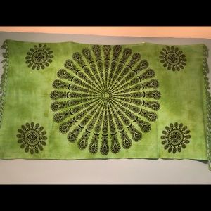 Green tapestry from Athens Greece